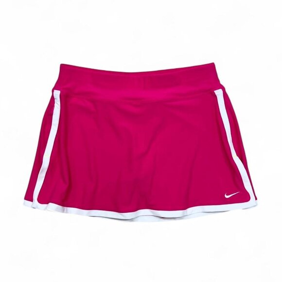 2000s Nike Pink Tennis Skirt‎ Skort Athletic Medium Golf Pickleball Active - Picture 1 of 6
